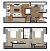 2000 Walnut Floor Plan 2 Bed 2000 Walnut Floor Plan 2 Bed
